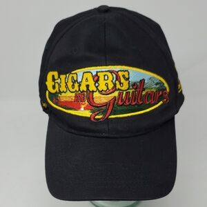 Thompson Black Cap with Yellow Embroidery